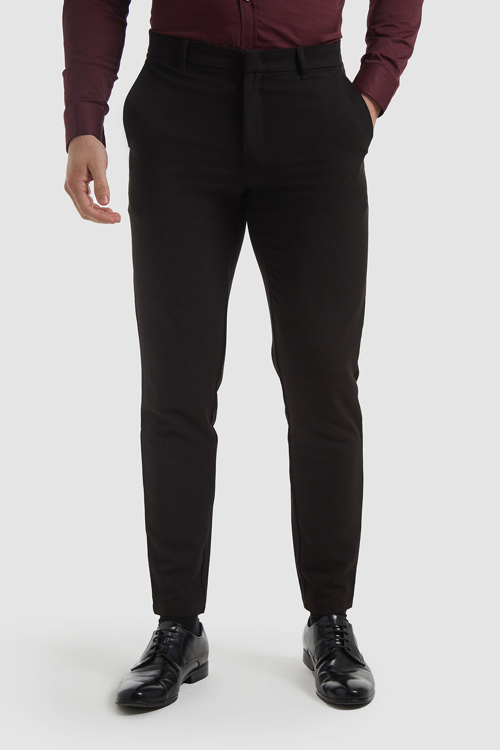 Slim Fit Suit Carabiner Pants | boohooMAN USA
